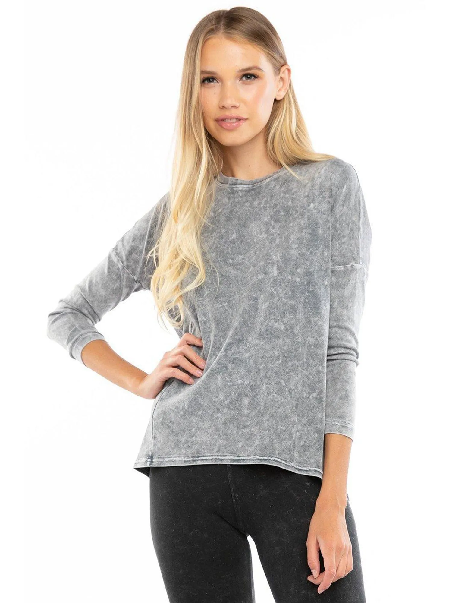 Hard Tail Long Sleeve Slouchy Tee T-212