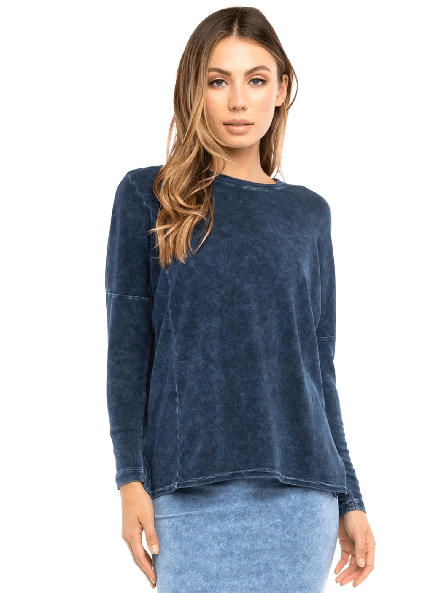 Hard Tail Long Sleeve Slouchy Tee T-212