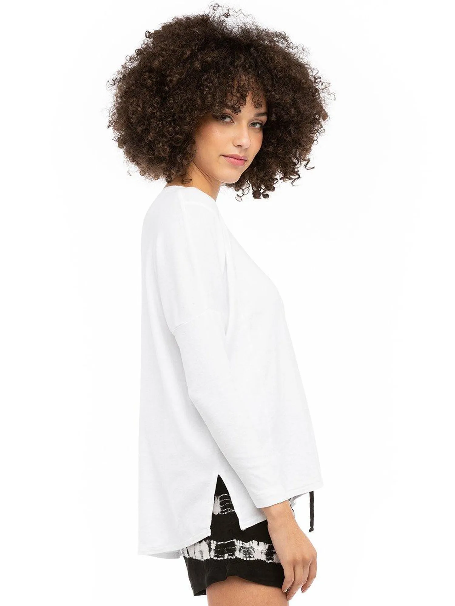 Hard Tail Long Sleeve Slouchy Tee T-212