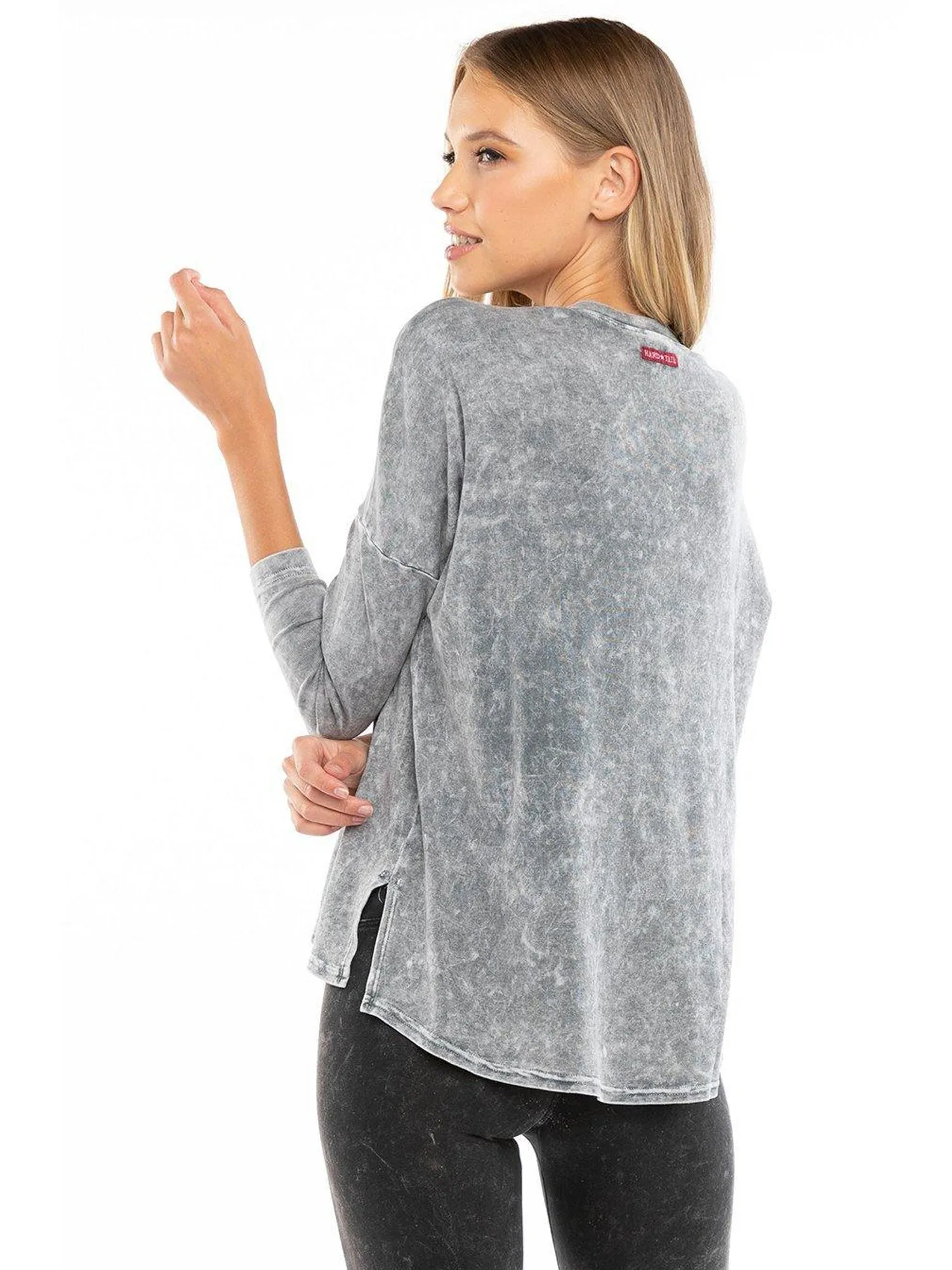 Hard Tail Long Sleeve Slouchy Tee T-212