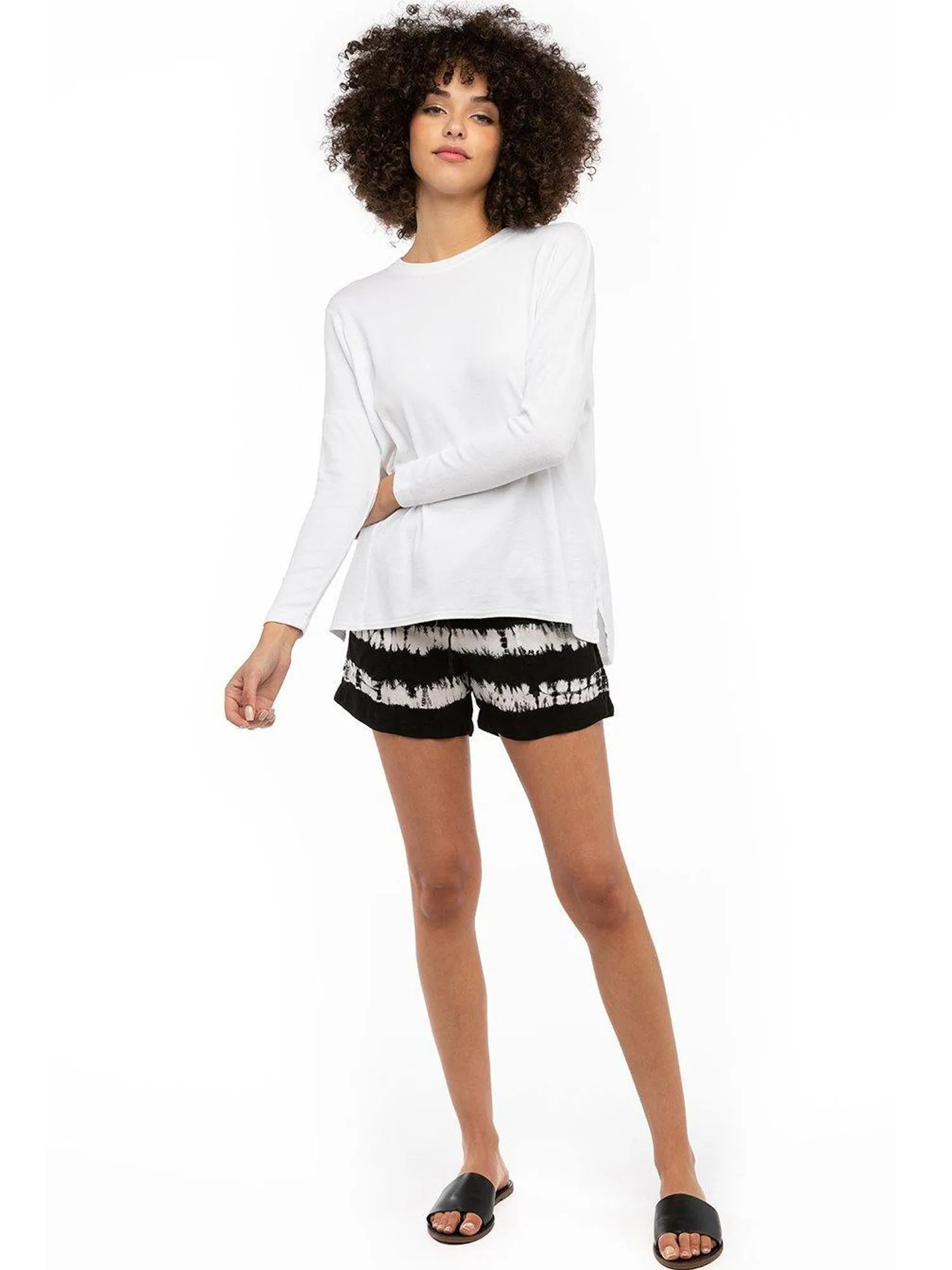 Hard Tail Long Sleeve Slouchy Tee T-212