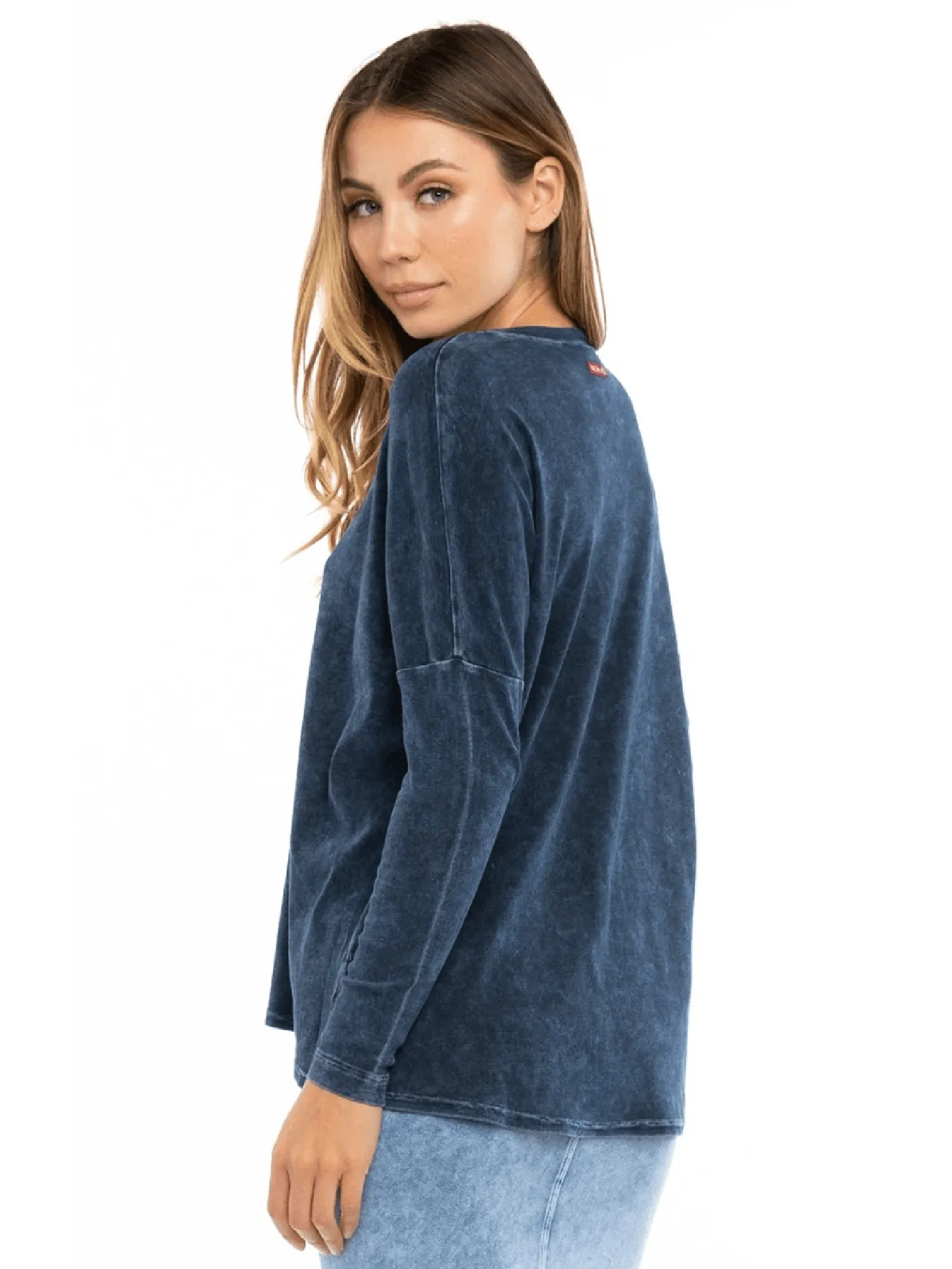 Hard Tail Long Sleeve Slouchy Tee T-212