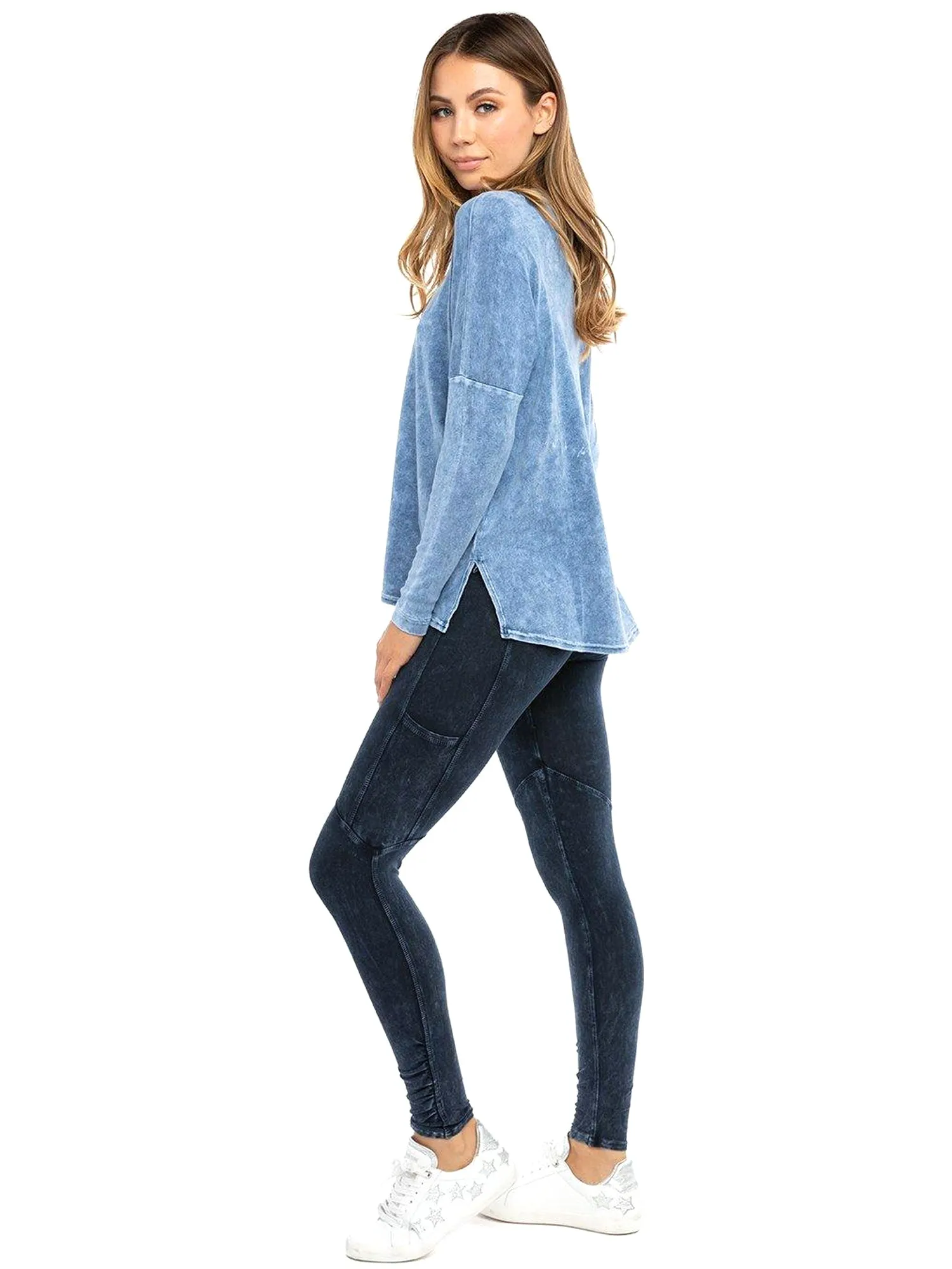 Hard Tail Long Sleeve Slouchy Tee T-212