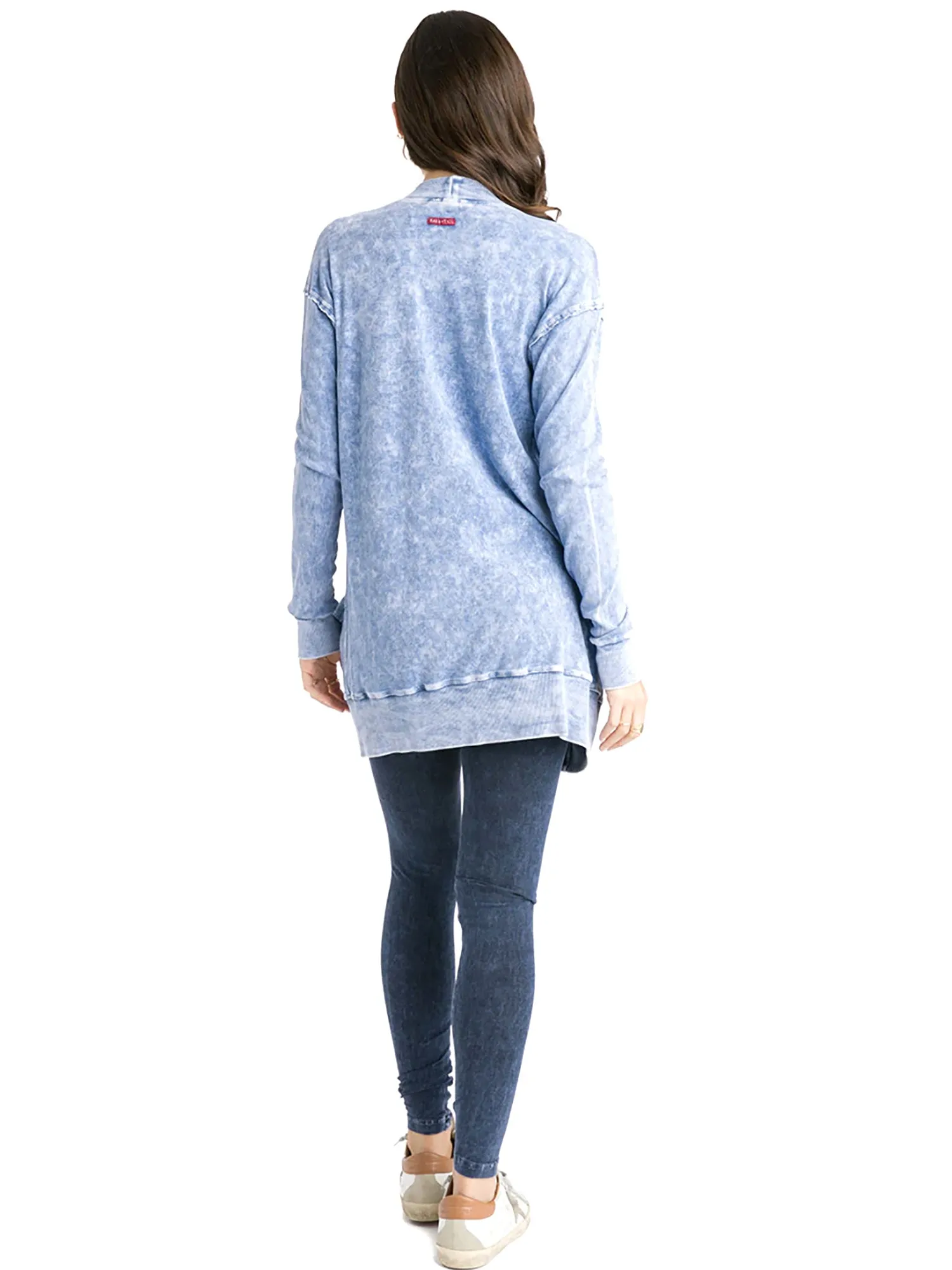 Hard Tail Oversized Cotton Cardigan (T-223)