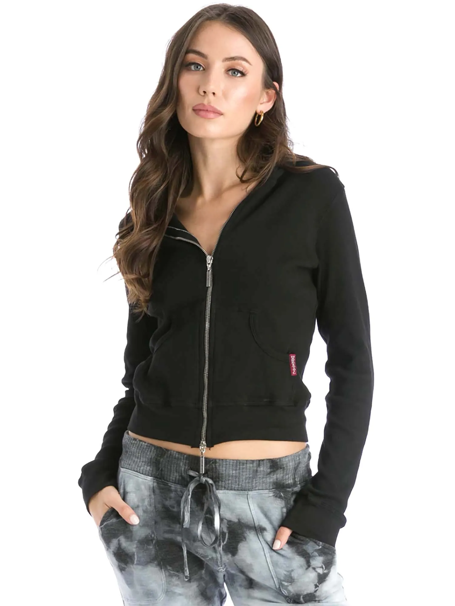 Hard Tail Thin Ribbed Hoodie CS-53