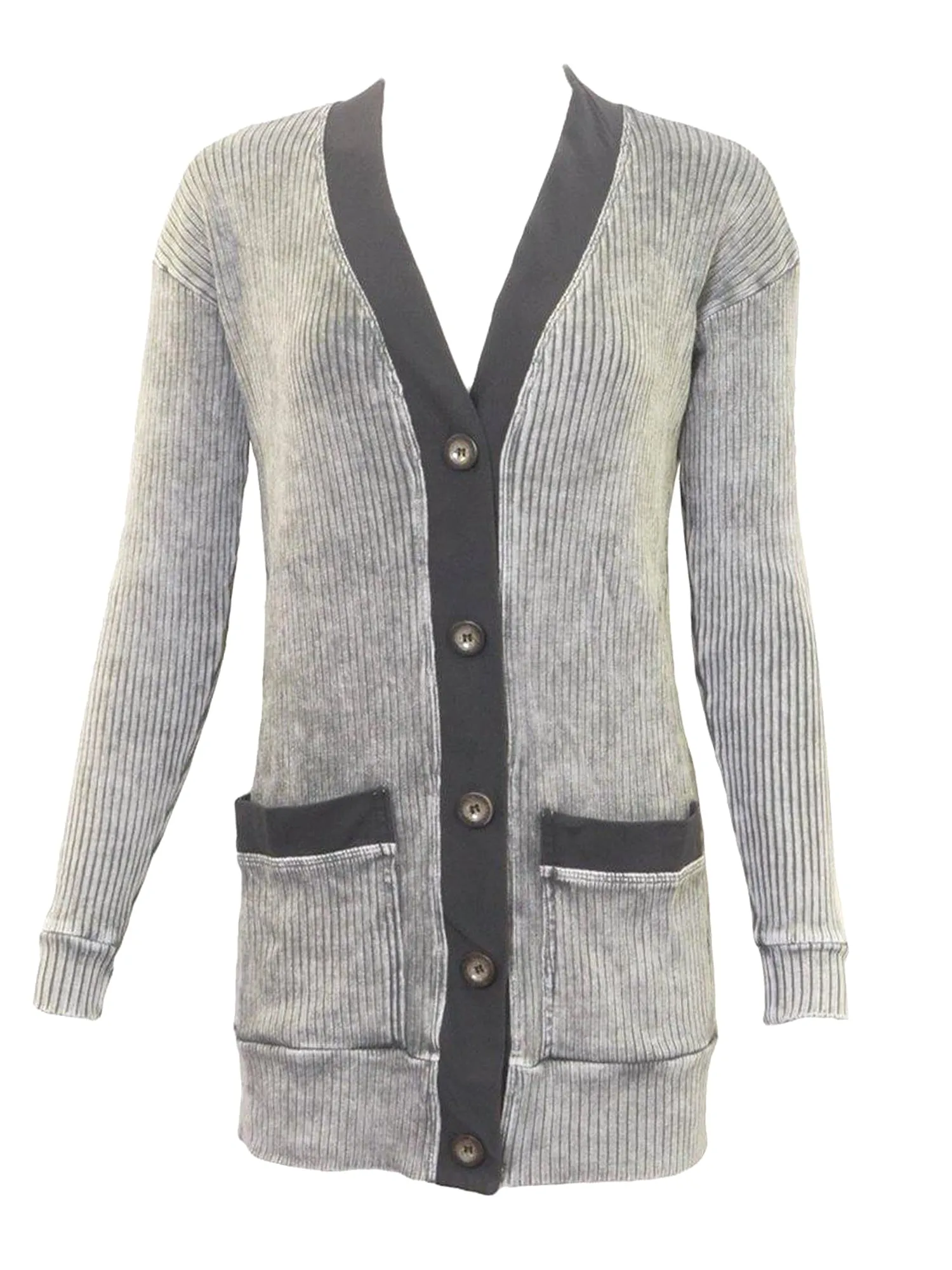 Hard Tail Wide Ribbed Oversized Cardigan (CMR-24)