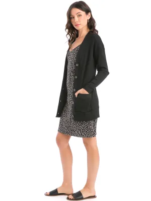 Hard Tail Wide Ribbed Oversized Cardigan (CMR-24)