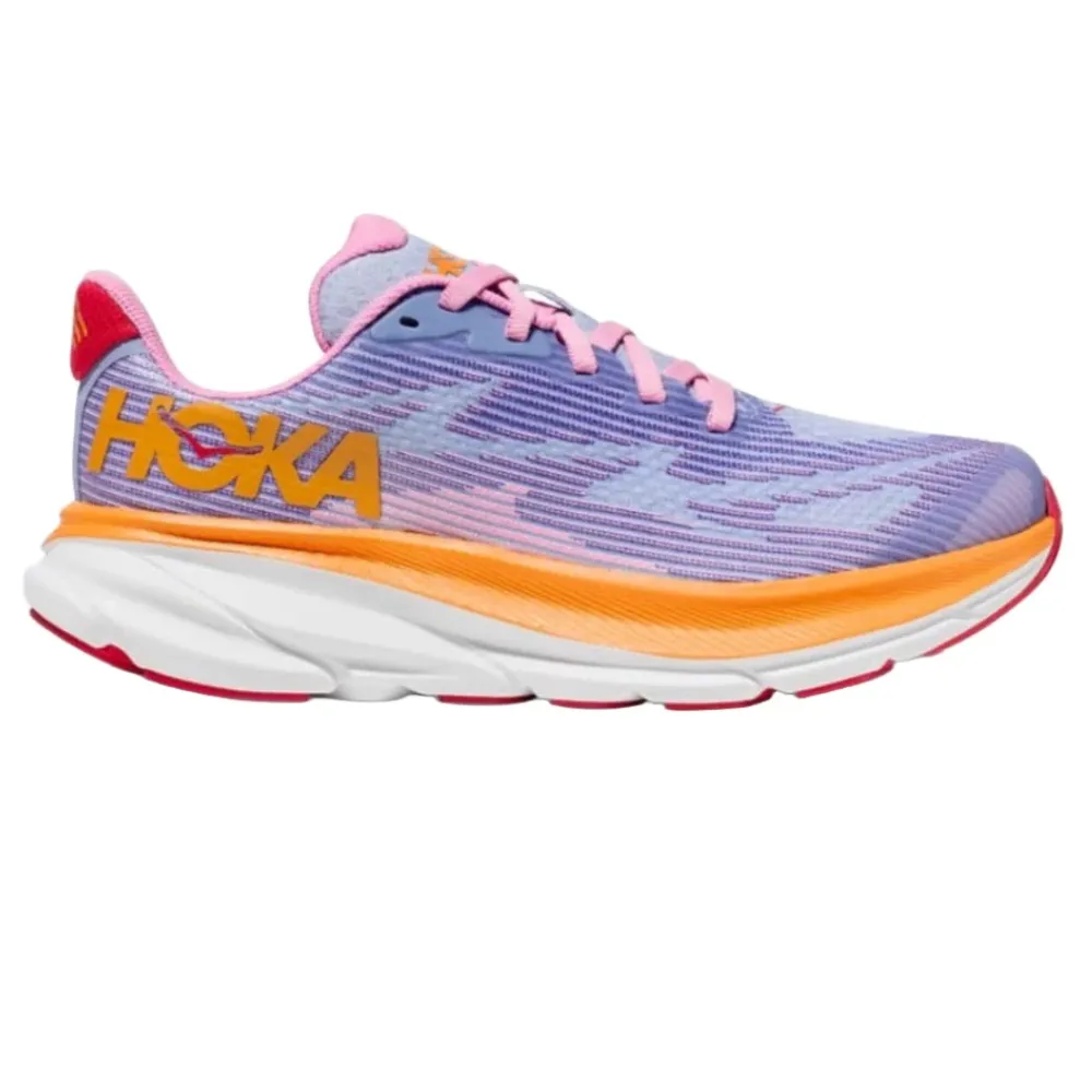 Hoka Grade School Girls Clifton 9 Peony / Mirage