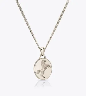 Howlet Steed Pendant 9ct Yellow Gold