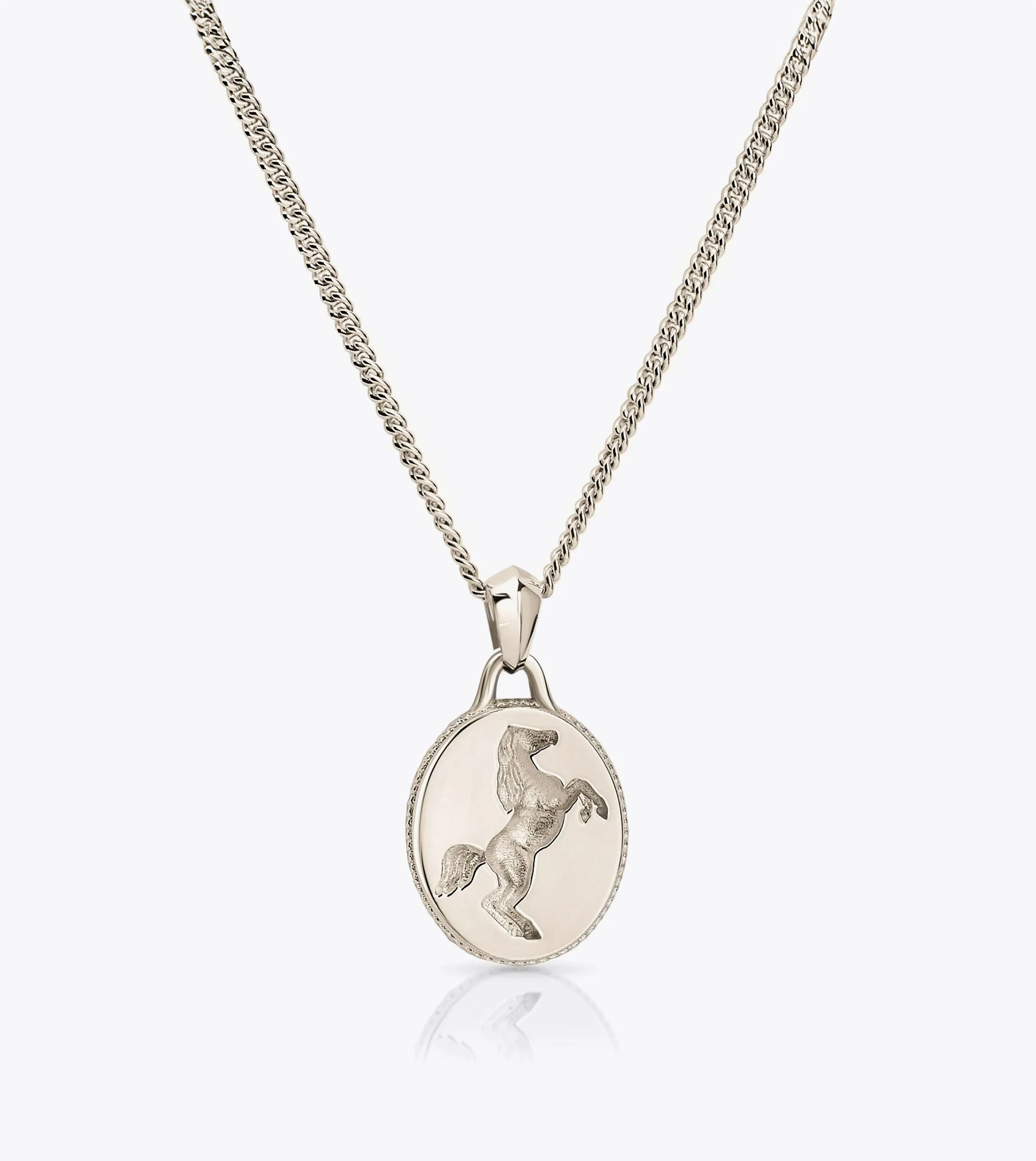 Howlet Steed Pendant 9ct Yellow Gold