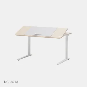 iloom Ithaca-neo Motion Desk - Natural/Beige [PICK-UP ONLY]