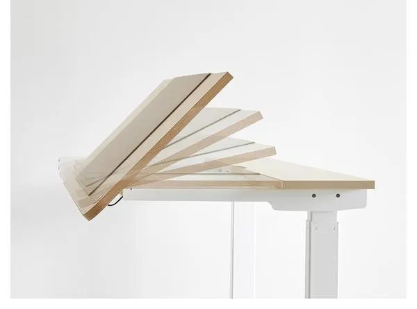 iloom Ithaca-neo Motion Desk - Natural/Beige [PICK-UP ONLY]