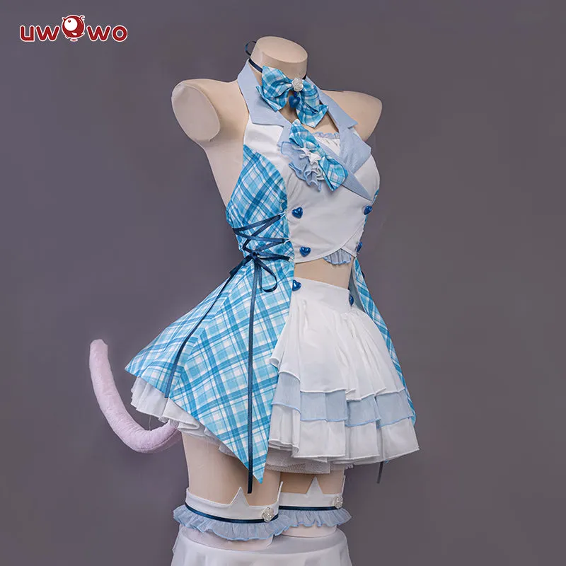 【In Stock】Uwowo Game Nekopara Live Catgirls Vanilla Idol Stage Performance Cosplay Costume