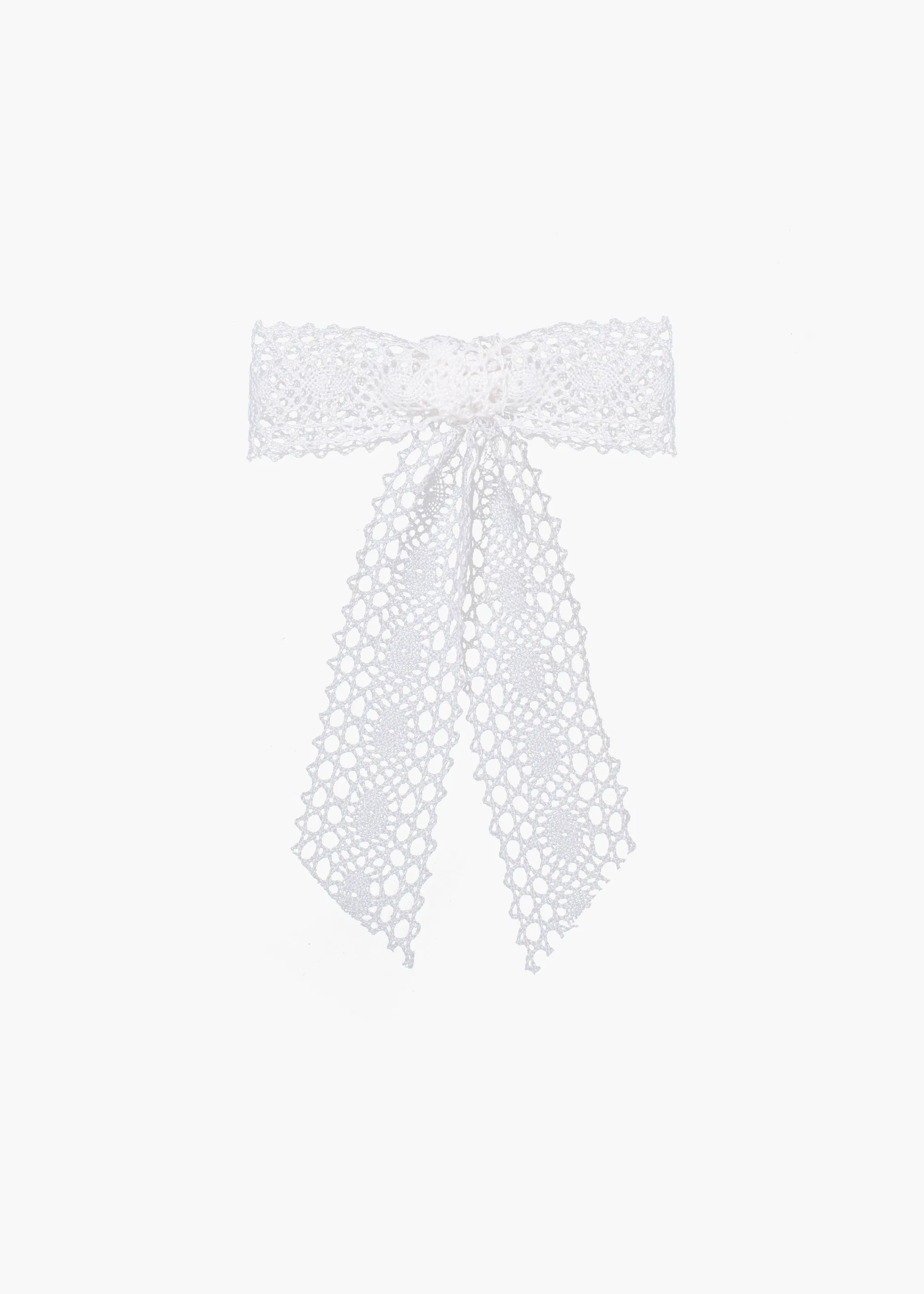 Jennifer Behr x Julia Berolzheimer Marbella Bow Barrette -- Ivory