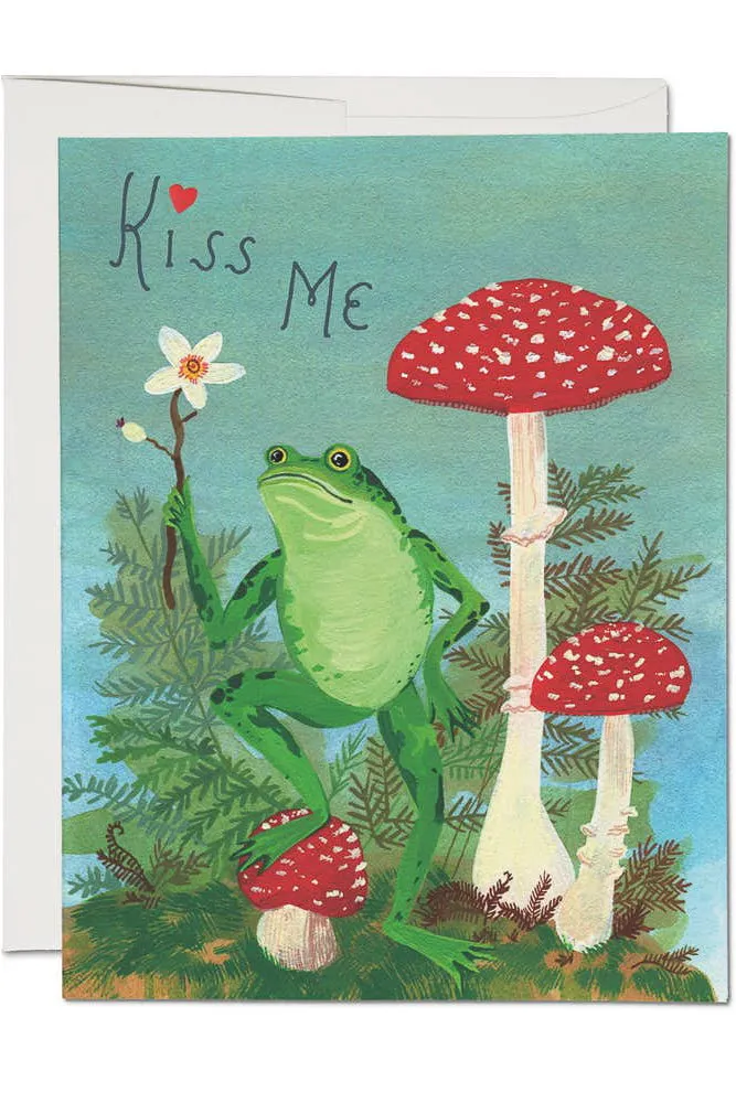 Kiss Me Card