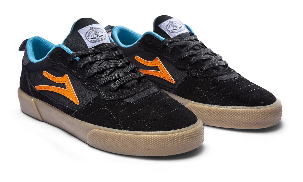 Lakai x Poler Cambridge - Black/Multi Suede