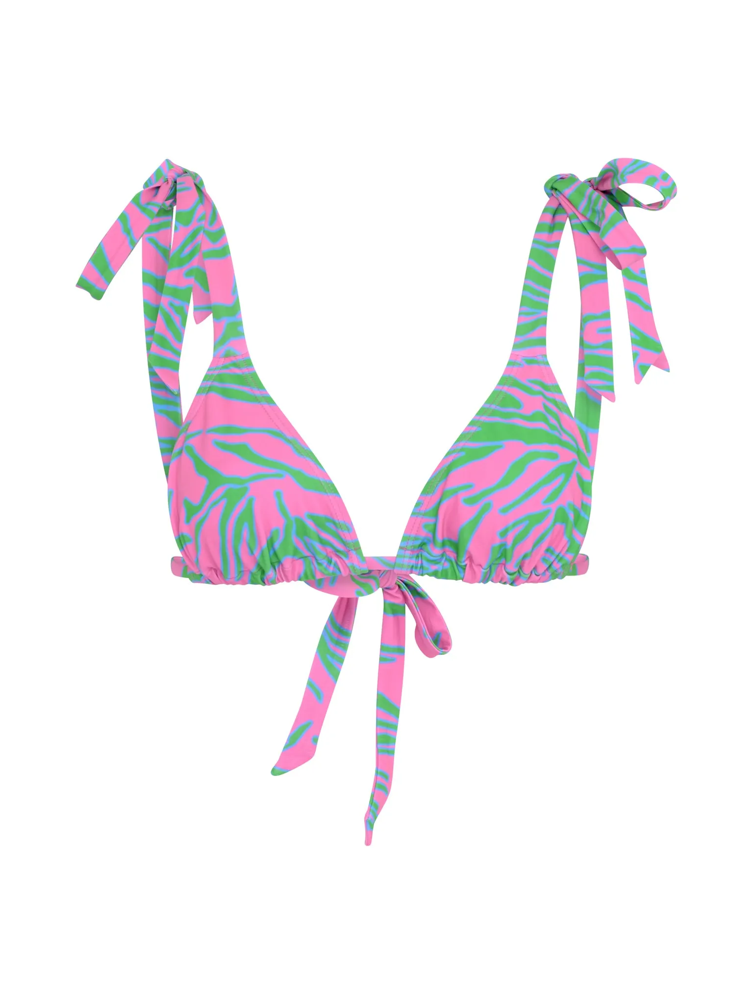 Limited Edition Christina Tiger Print Bikini Top