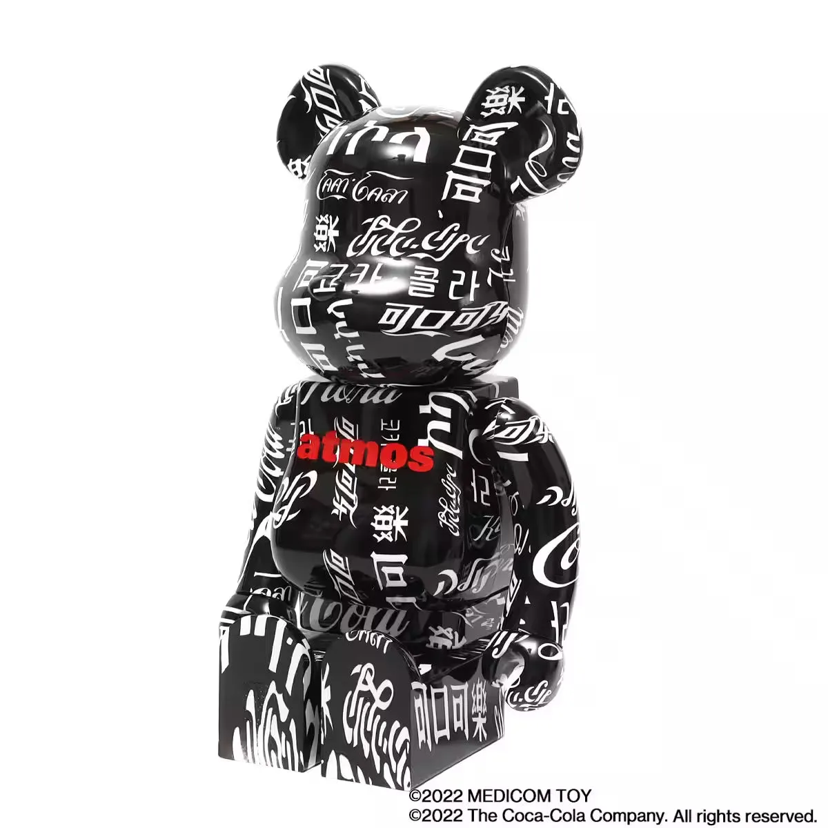 MEDICOM TOY BEARBRICK COCA COLA X ATMOS TYPE 6 1000