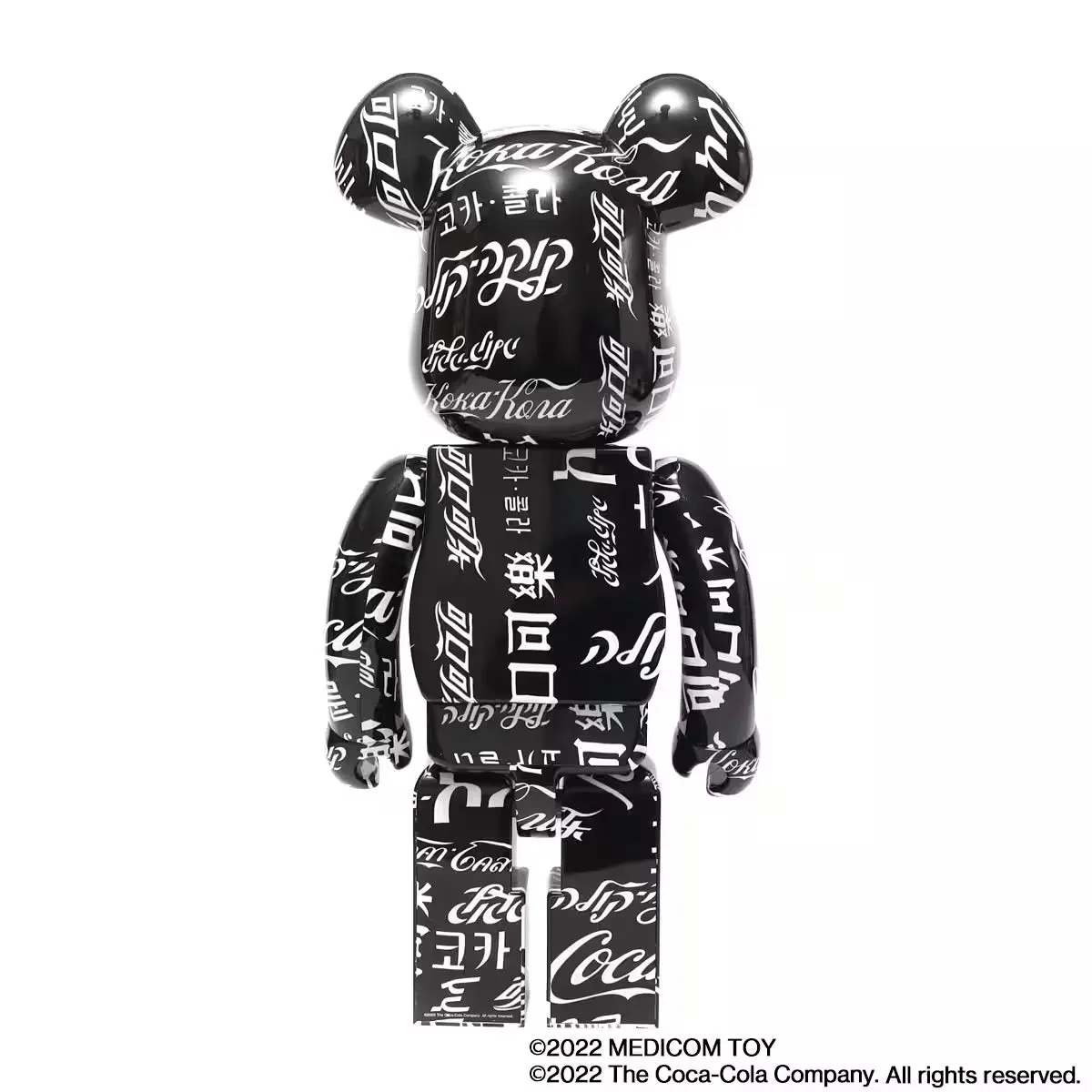 MEDICOM TOY BEARBRICK COCA COLA X ATMOS TYPE 6 1000