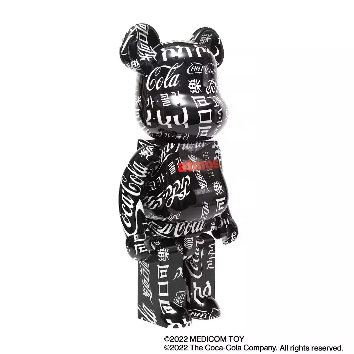 MEDICOM TOY BEARBRICK COCA COLA X ATMOS TYPE 6 1000