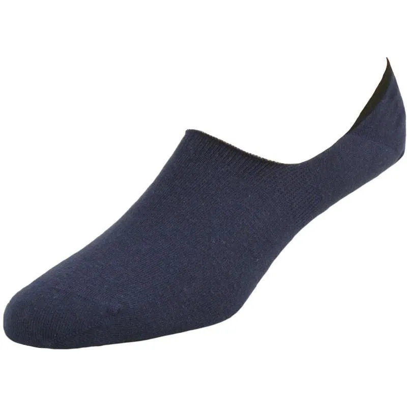 Men's Invisible Socks in Combed Cotton