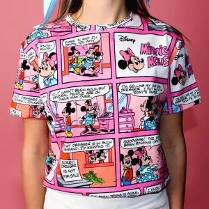 Minnie Mouse Comic AOP T-Shirt