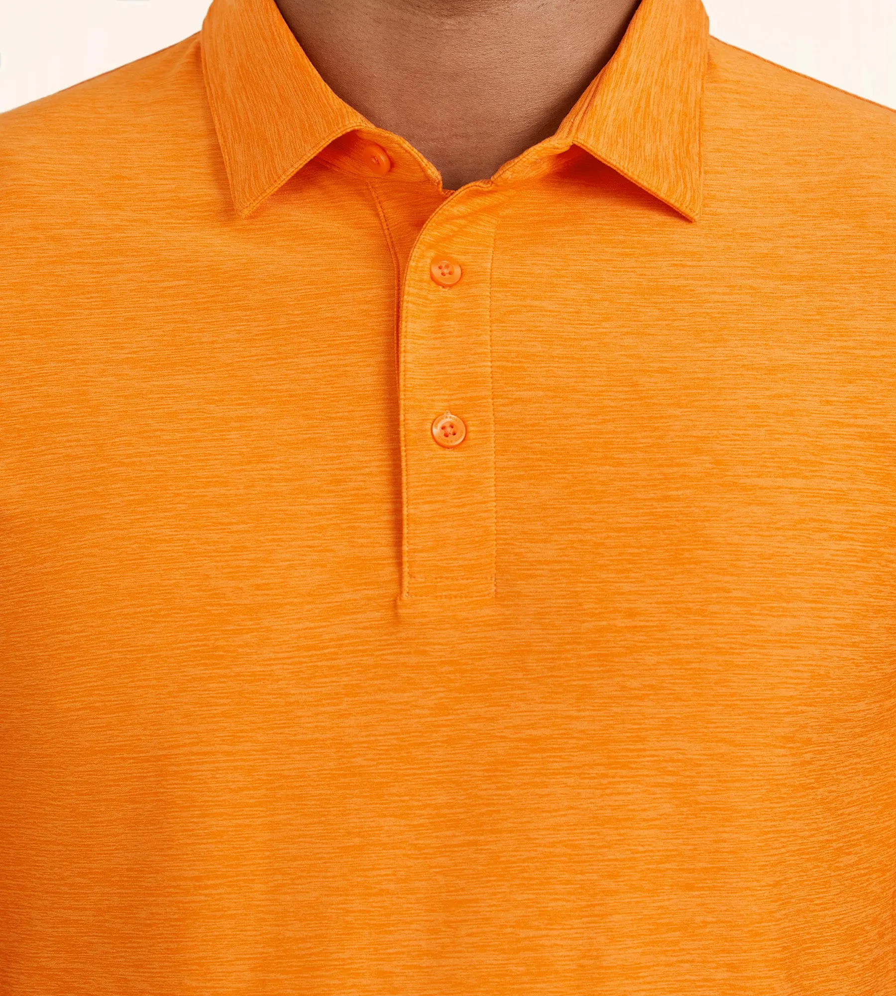 Modern Fit Heathered Performance Polo