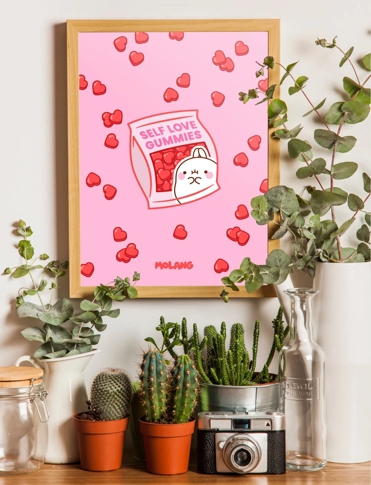 Molang Poster – Self Love Gummies