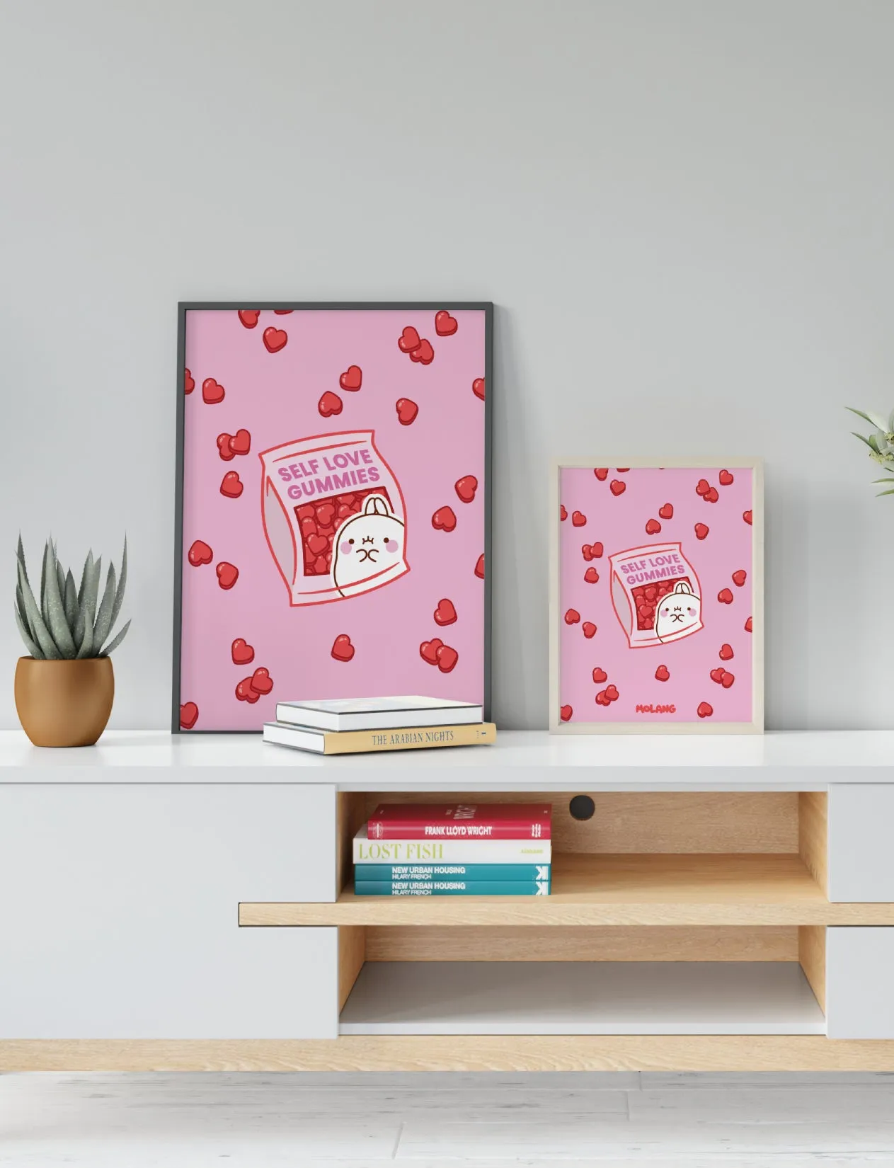 Molang Poster – Self Love Gummies