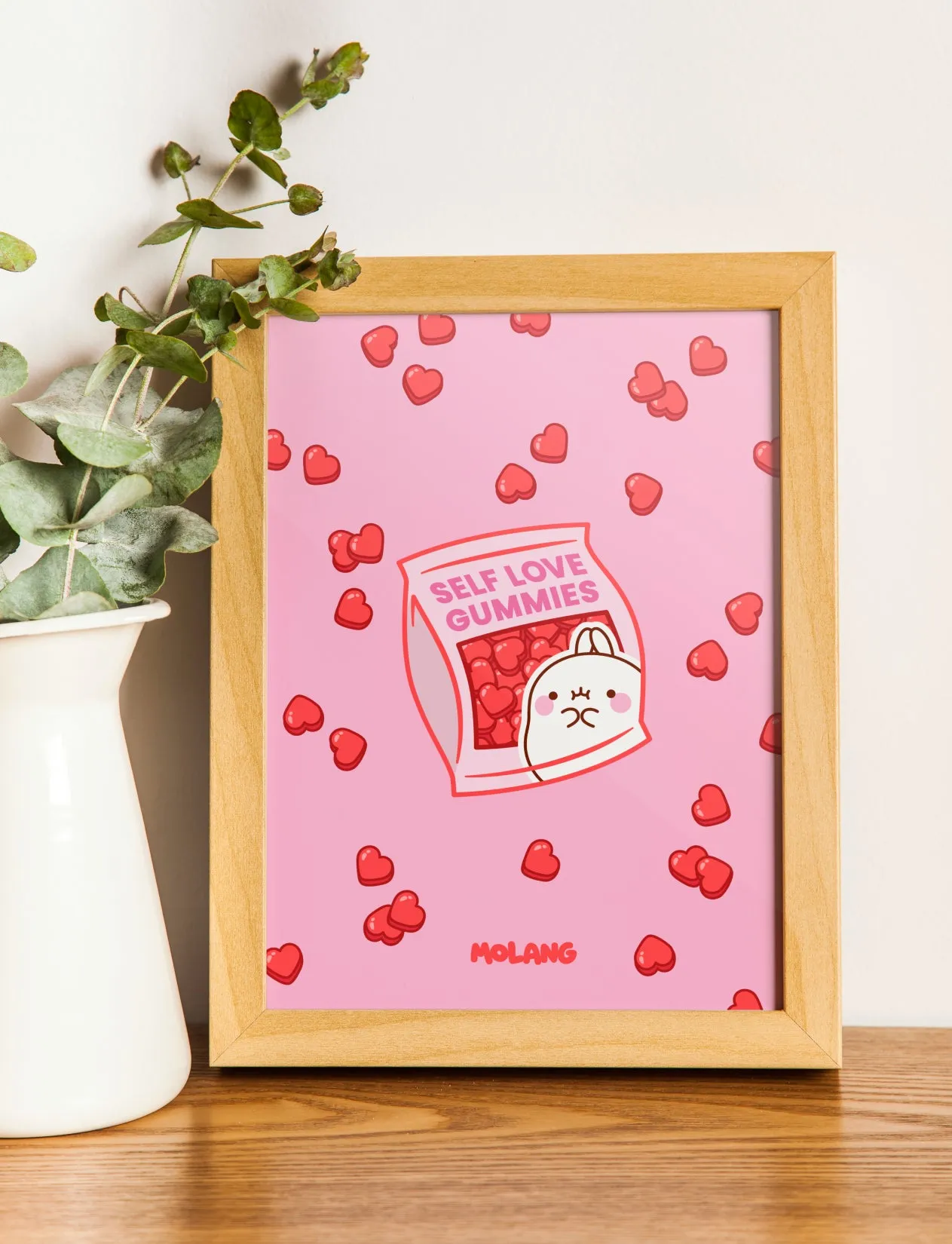 Molang Poster – Self Love Gummies