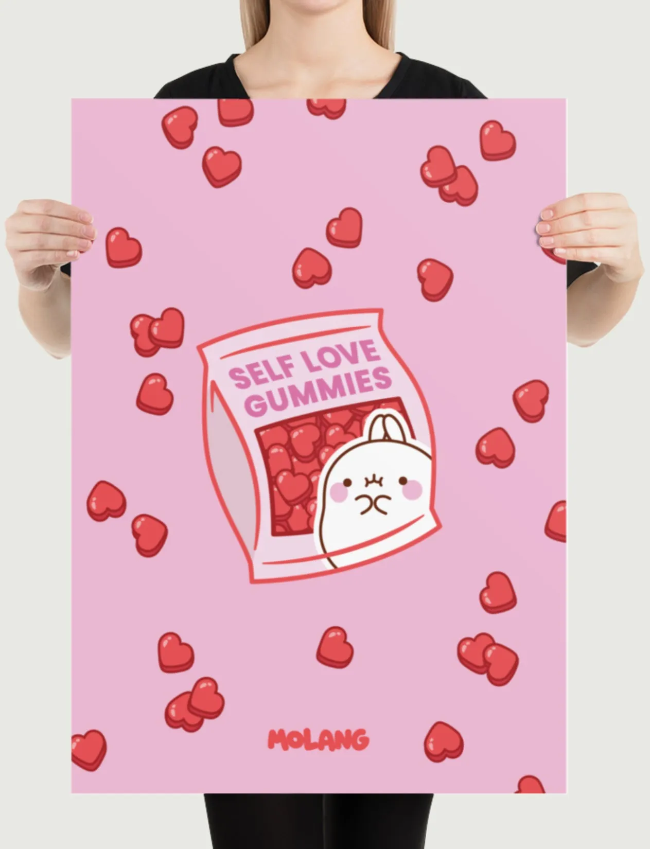 Molang Poster – Self Love Gummies