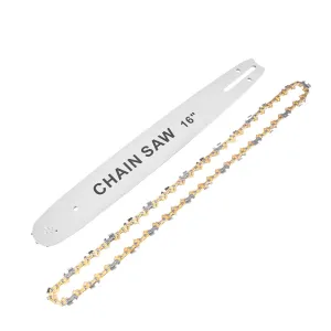 Sure, heres an optimized title for your e-commerce product in English with modifiers:

Adjustable 16-Inch Chains and Guide Plate for Electric Saw - SKU004896