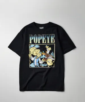 Popeye NY Short Sleeve Tee - Black