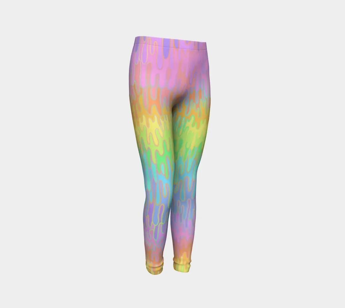 Rainbow Melt Kids Leggings