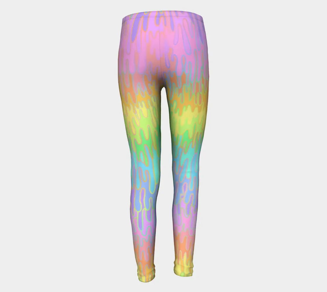 Rainbow Melt Kids Leggings