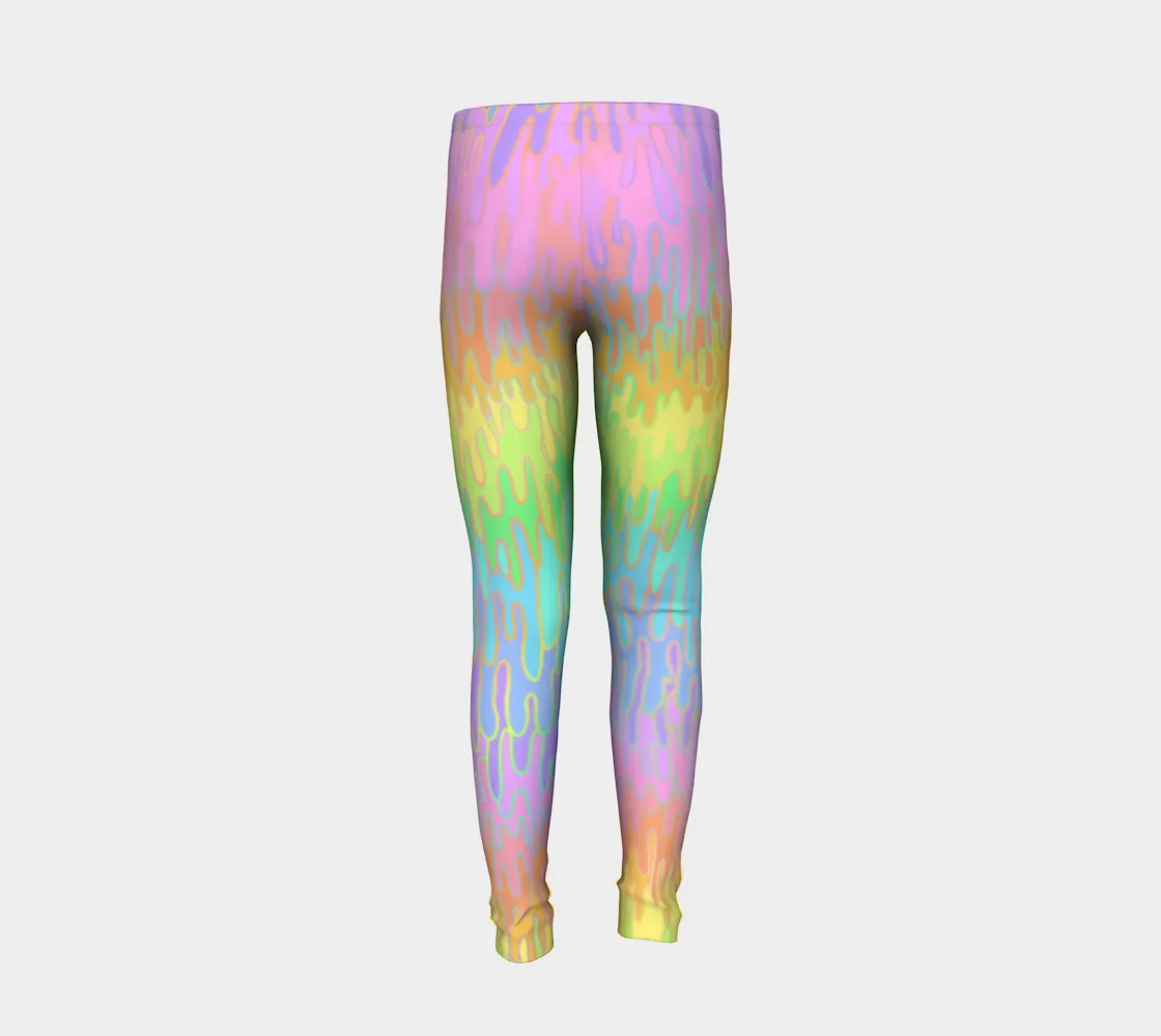 Rainbow Melt Kids Leggings