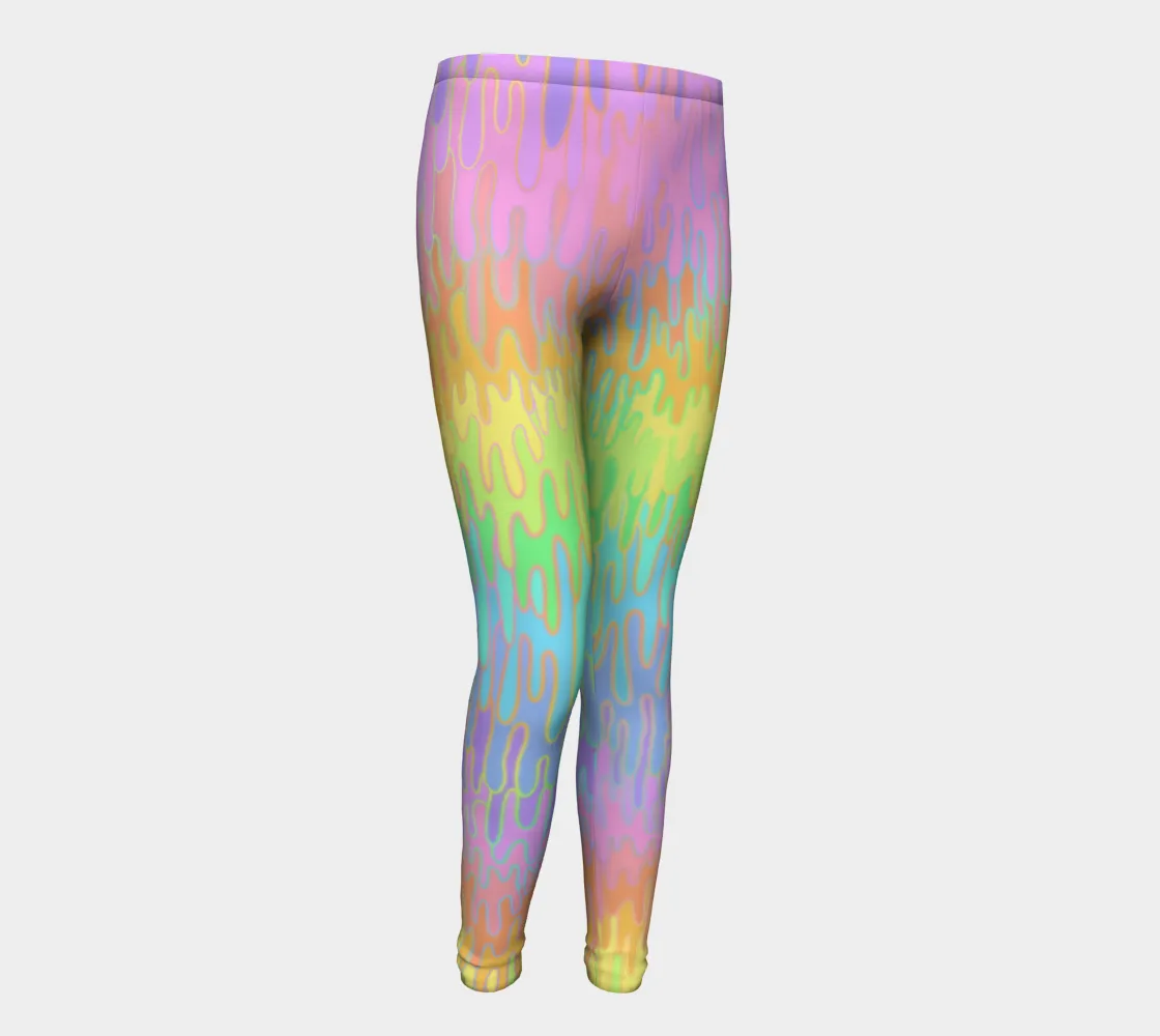 Rainbow Melt Kids Leggings