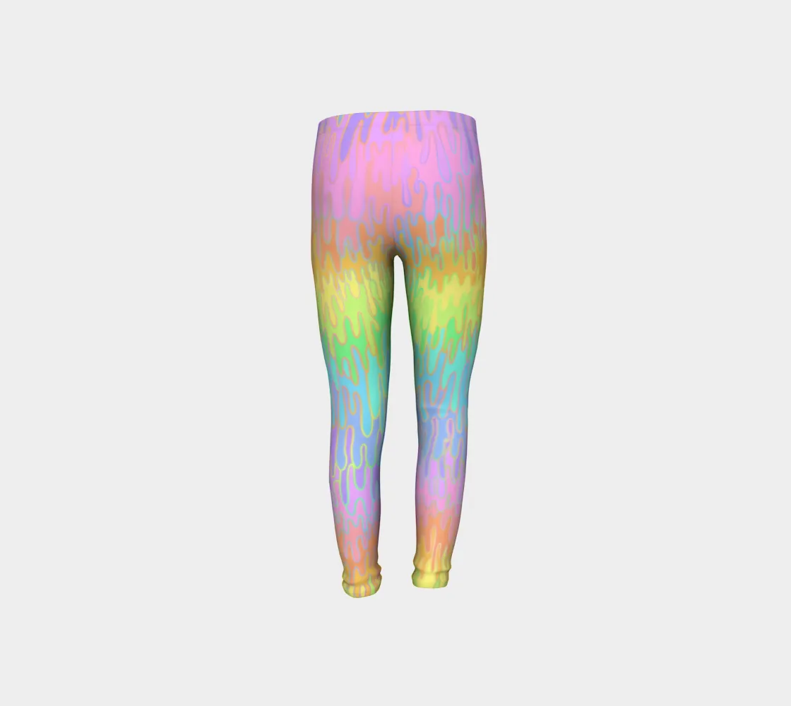 Rainbow Melt Kids Leggings