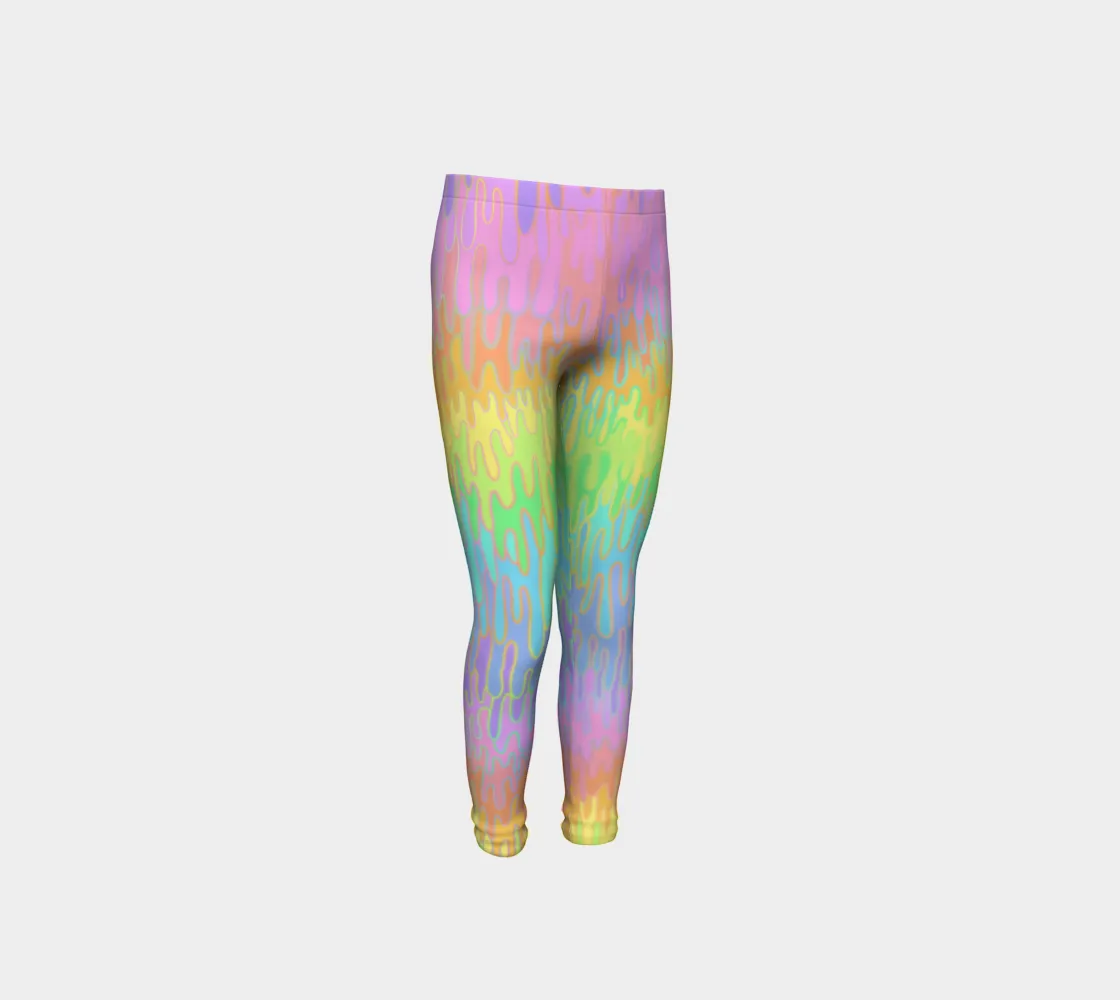 Rainbow Melt Kids Leggings