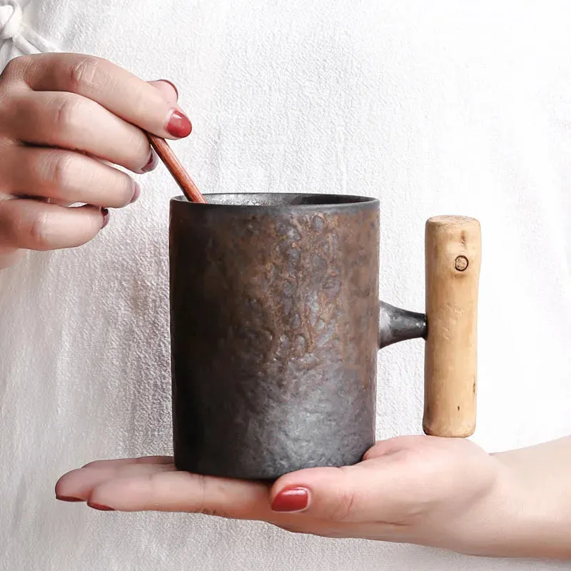 Rustic Japanese Style Coffee Cup & Mug