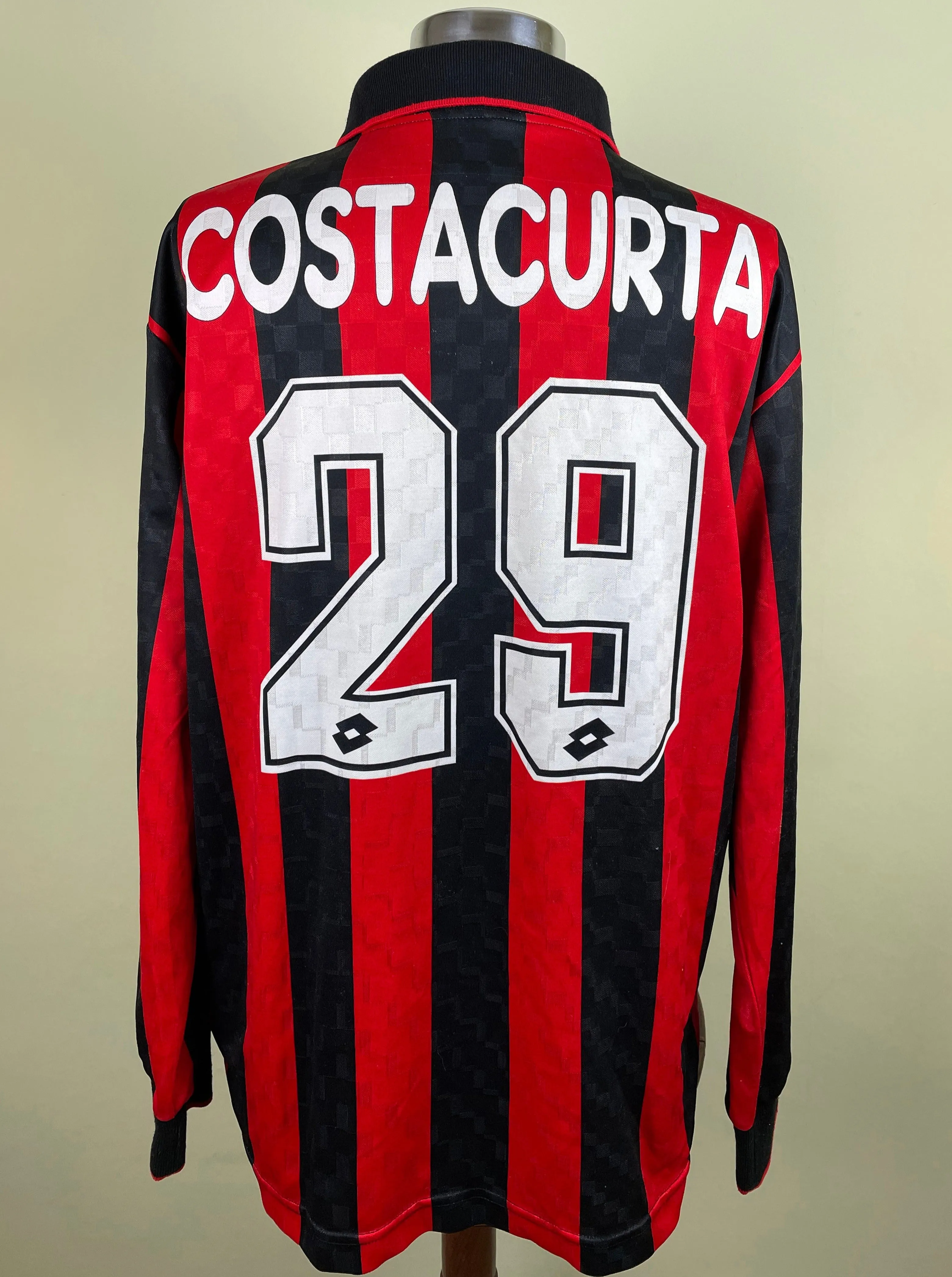 Shirt | AC Milan | 1995 | Alessandro Costacurta | Matchworn