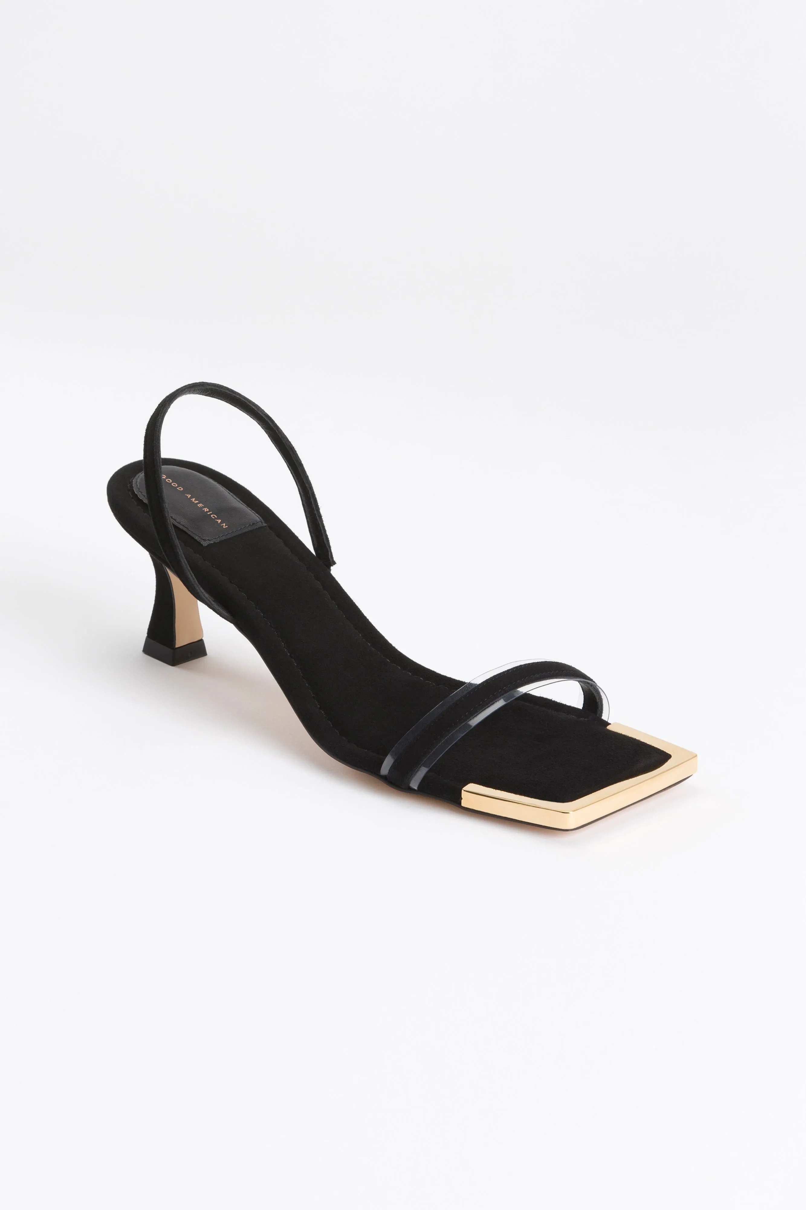 SQUARE TOE SLINGBACK | SUEDE BLACK001