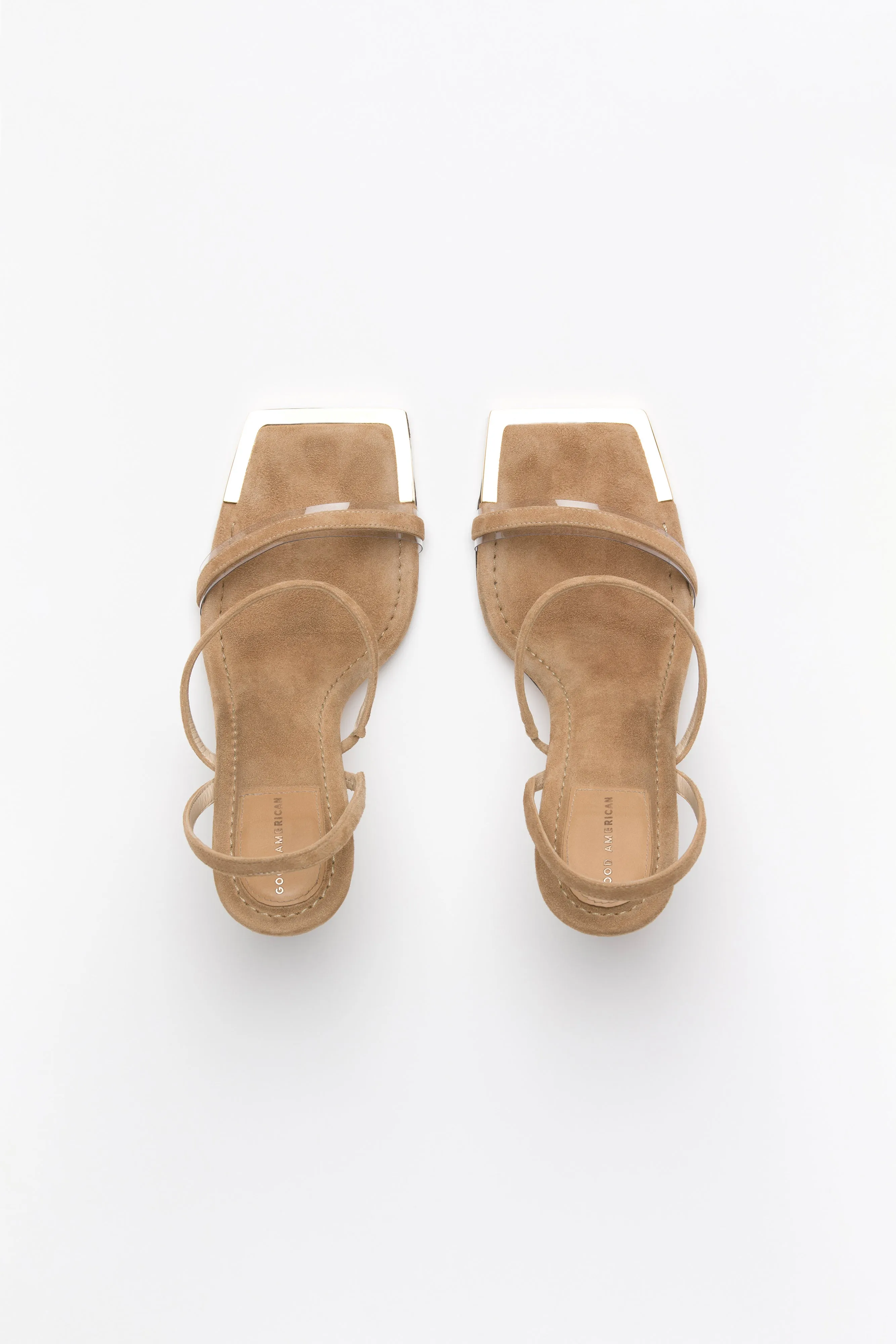 SQUARE TOE SLINGBACK | SUEDE NUDE002