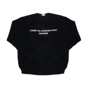 Supreme Comme des Garcons SHIRT 'Black' Sweater