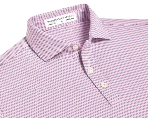 The Nixon Shirt: Scotch Pink/Aberdeen Blue/White