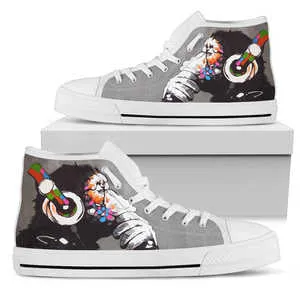 THINKING MONKEY HIGH-TOPS MENS- FREE SHIPPING WORLD WIDE