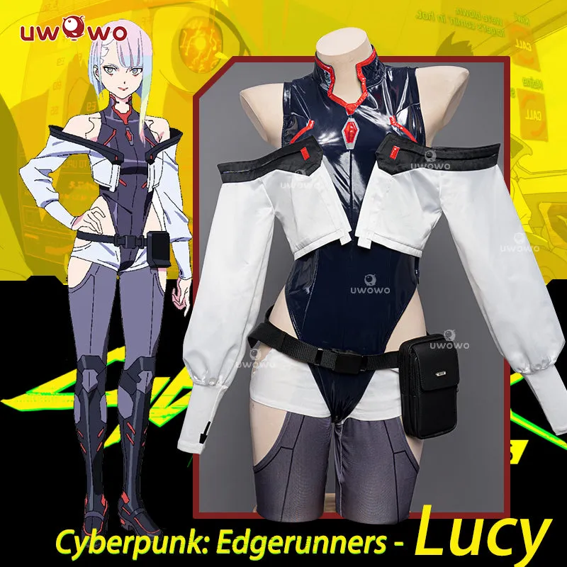 Uwowo Cyberpunk: Edgerunners Cosplay Lucy Bodysuit Anime Lucy Cosplay Costumes