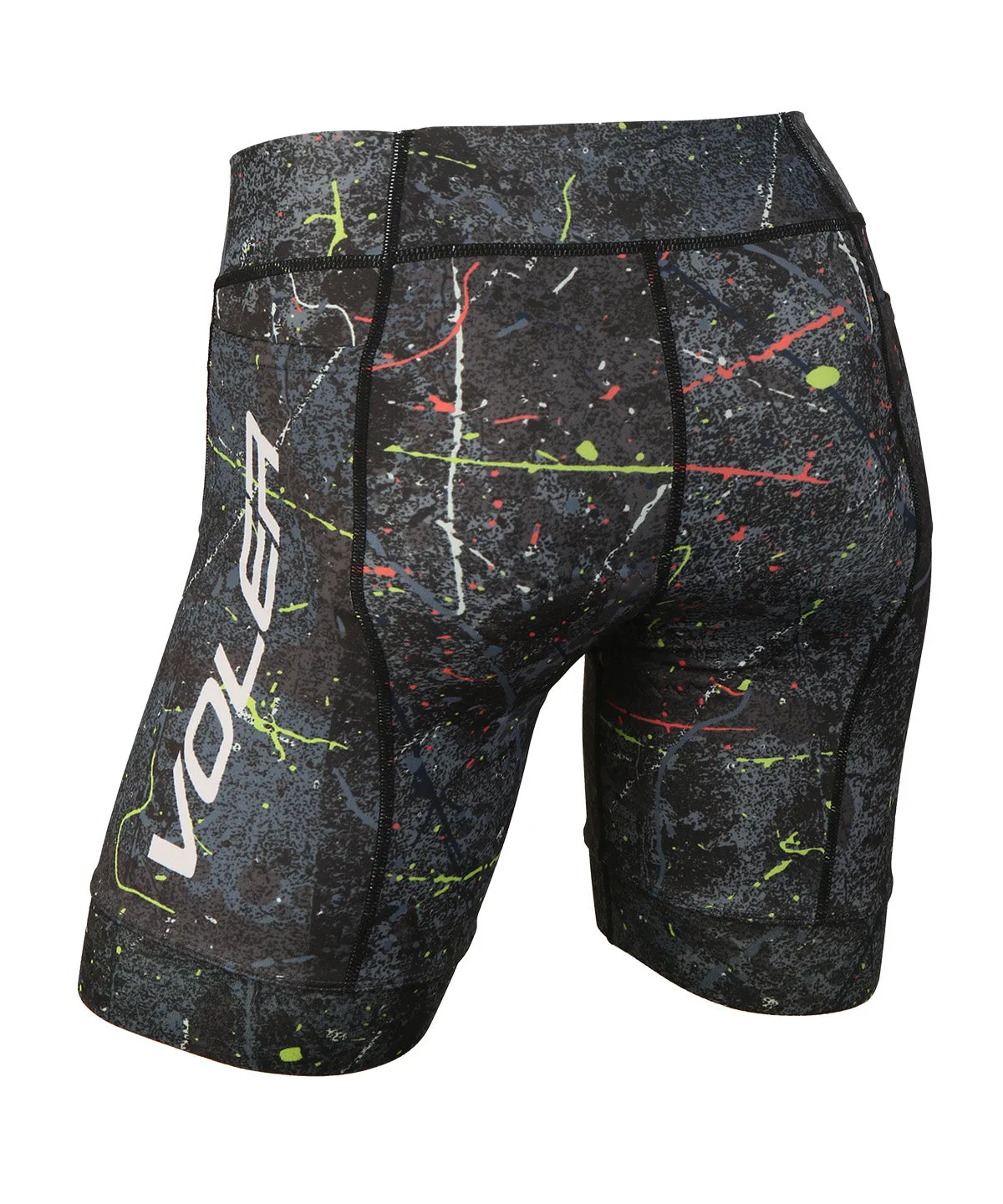 W. PERFORMANCE TRI SHORT - GRUNGE