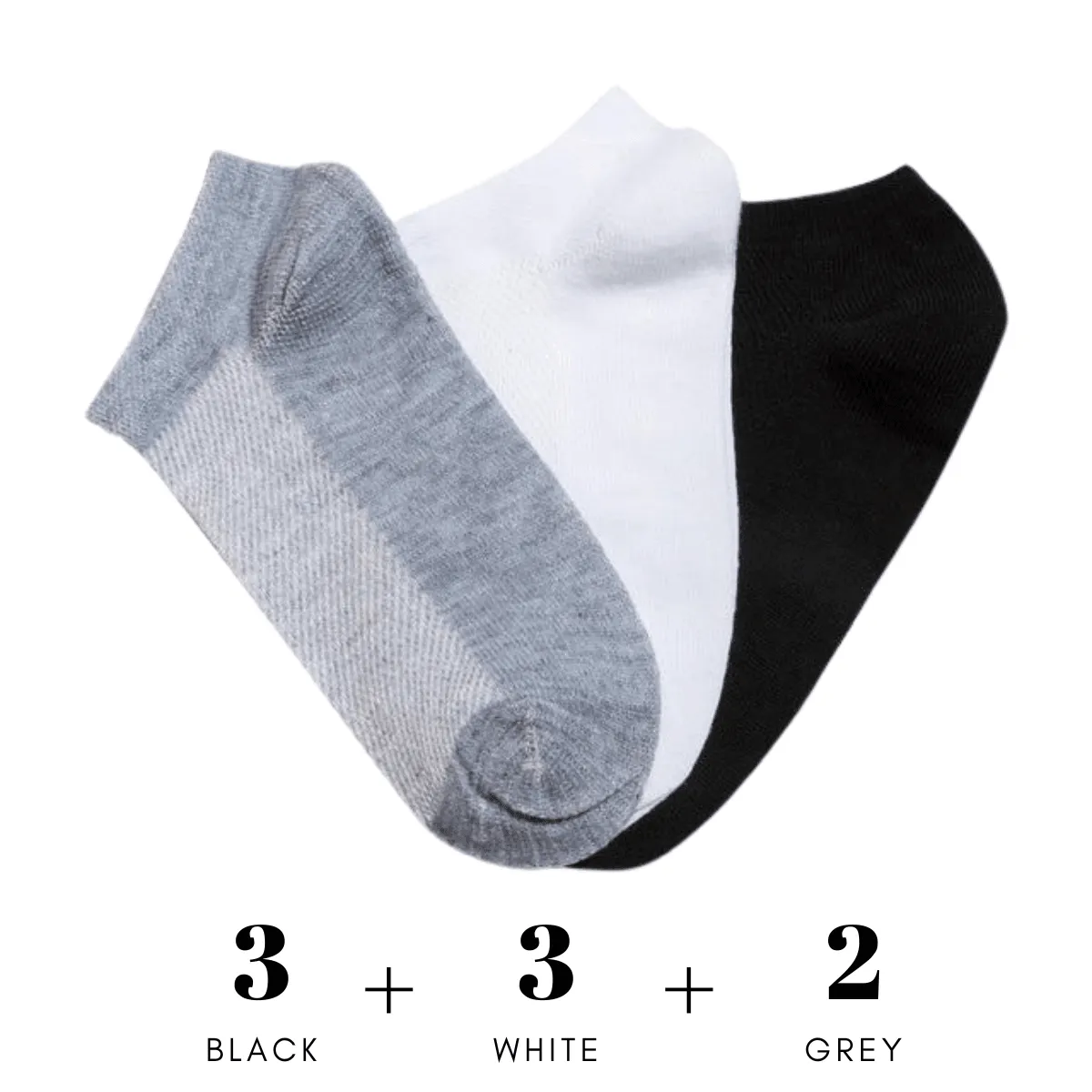 Women's Ankle Socks - 8 Pairs!