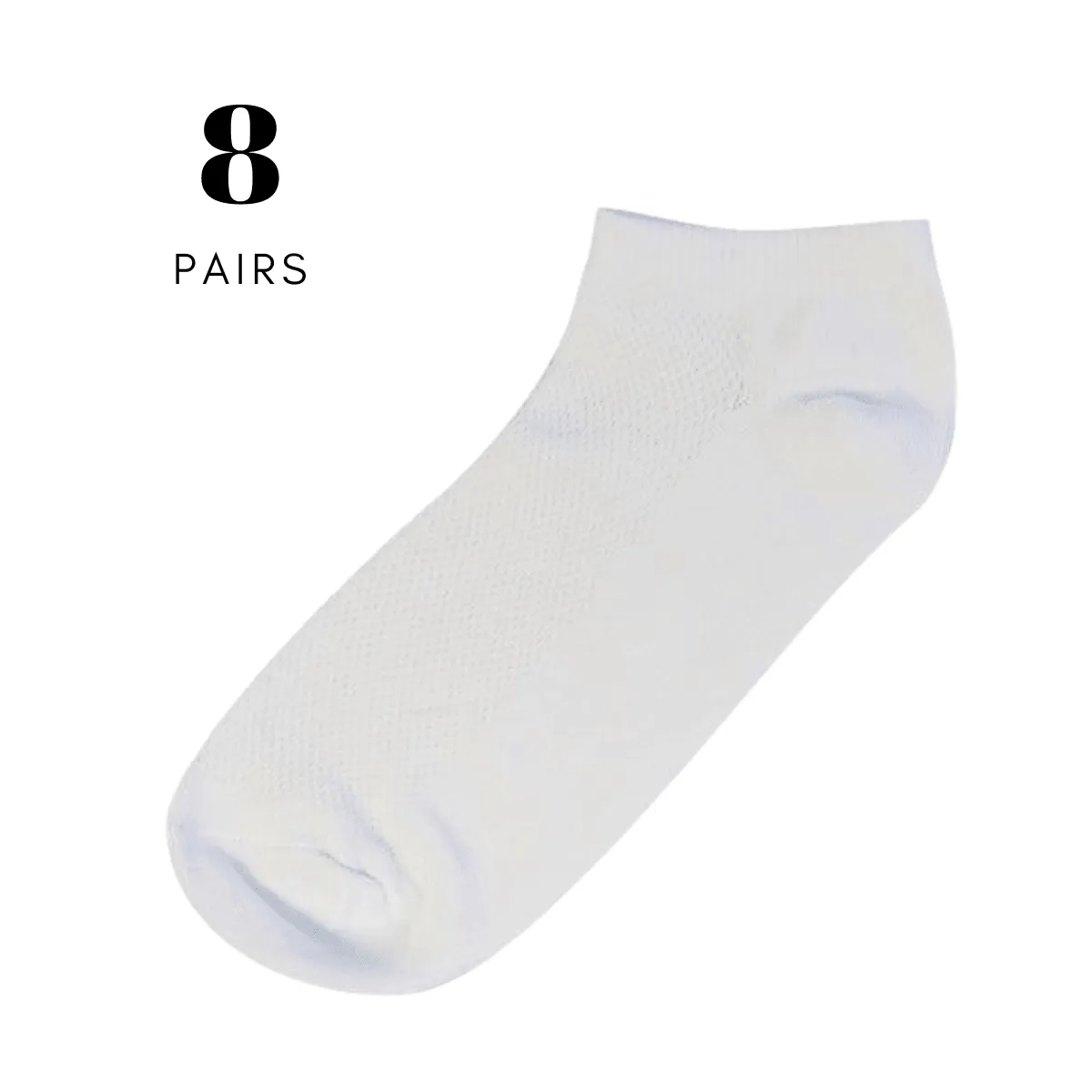 Women's Ankle Socks - 8 Pairs!